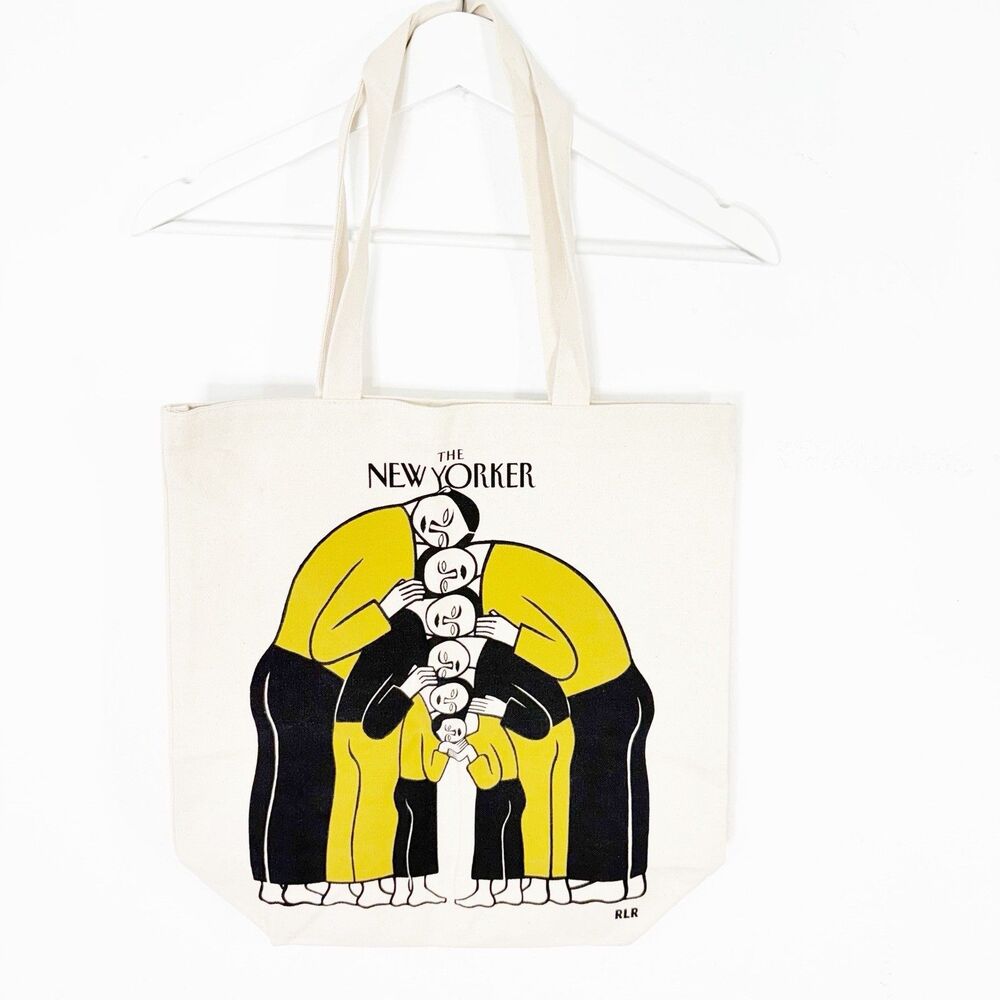 The New Yorker Magazine Canvas Tote Bag Matryoshka RLR